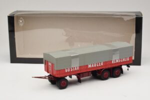 Kassbohrer Flakvagn Mauler Remscheid Minichamps 1:43 439161099 Metall — bild 6 av 6