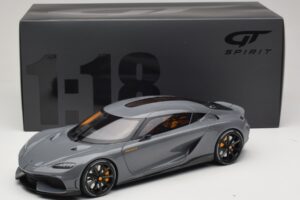 Koenigsegg Gemera Grå GT Spirit 1:18 GT374 Resin — bild 5 av 5