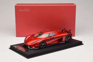 Koenigsegg Regera Candy Apple Red FrontiArt 1:18 AS010-77 Resin — bild 7 av 7