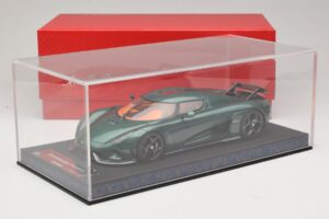 Koenigsegg Regera Grön Tonad Kolfiber FrontiArt 1:18 AS010-110 Resin — bild 7 av 7