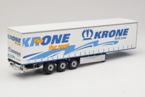 Krone Profiliner Ledad Gardintrailer Minichamps 1:43 439911120 Metall — bild 2 av 6