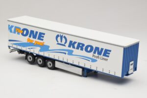 Krone Profiliner Ledad Gardintrailer Minichamps 1:43 439911120 Metall — bild 4 av 6
