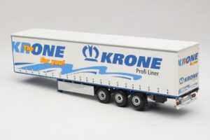 Krone Profiliner Ledad Gardintrailer Minichamps 1:43 439911120 Metall — bild 5 av 6