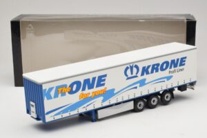 Krone Profiliner Ledad Gardintrailer Minichamps 1:43 439911120 Metall — bild 6 av 6