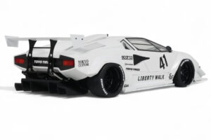 Lamborghini Countach LB-Works Vit GT Spirit 1:18 Z356-WH Resin — bild 2 av 5