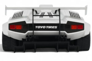 Lamborghini Countach LB-Works Vit GT Spirit 1:18 Z356-WH Resin — bild 5 av 5