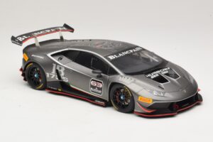 Lamborghini Huracan LP620-2 Super Trofeo #63 Mörkgrå 2016 AUTOart 1:18 81559 Komposit — bild 6 av 8