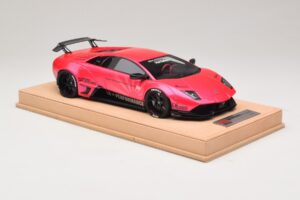 Lamborghini Murcielago Liberty Walk Glansig Rosa AB Models 1:18 REMC044 Resin — bild 4 av 7