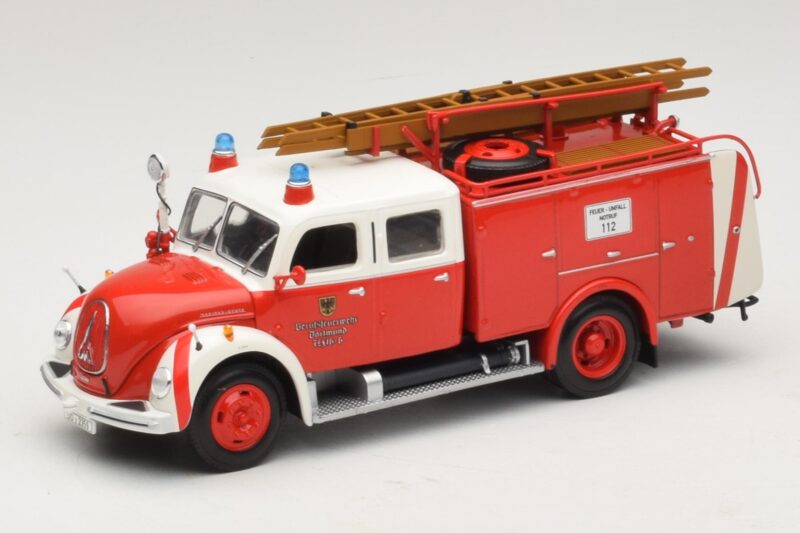 Magirus-Deutz Merkur TLF 16 Brandkår Dortmund Minichamps 1:43 439141972 Metall