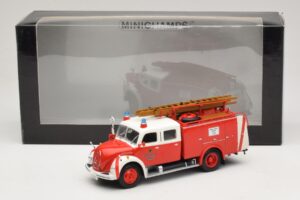 Magirus-Deutz Merkur TLF 16 Brandkår Dortmund Minichamps 1:43 439141972 Metall — bild 6 av 6