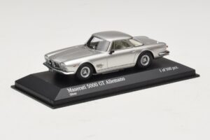 Maserati 5000 GT Allemano Silver Minichamps 1:43 437123324 Metall — bild 2 av 4