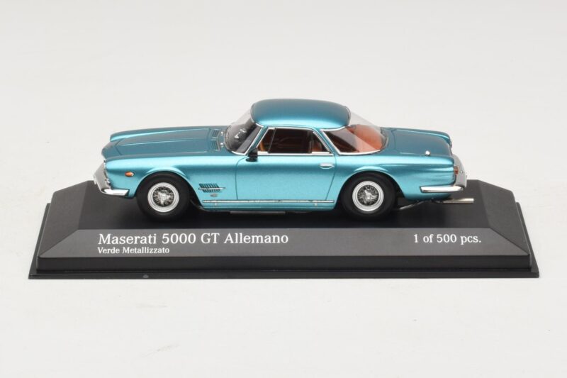 Maserati 5000 GT Allemano Verde Metallizzato Minichamps 1:43 437123320 Metall
