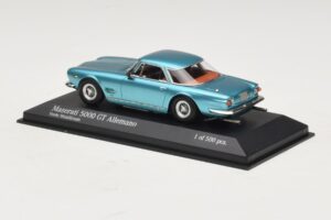 Maserati 5000 GT Allemano Verde Metallizzato Minichamps 1:43 437123320 Metall — bild 3 av 4