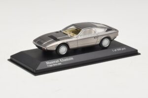 Maserati Khamsin Grey Metallic Minichamps 1:43 437123220 Metall — bild 2 av 4