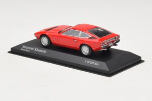 Maserati Khamsin Röd Minichamps 1:43 437123224 Metall — bild 3 av 4