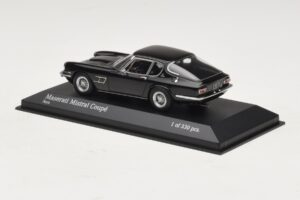 Maserati Mistral Svart Minichamps 1:43 437123421 Metall — bild 3 av 4
