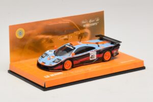 McLaren F1 GTR Gulf Team Davidoff #41 P-H. Raphanel / J-M. Gounon FIA GT Championship 1997 Minichamps 1:43 533174341 Metall — bild 2 av 4