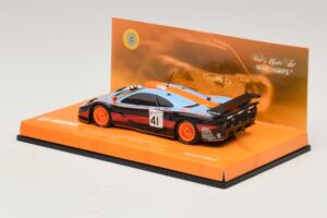 McLaren F1 GTR Gulf Team Davidoff #41 P-H. Raphanel / J-M. Gounon FIA GT Championship 1997 Minichamps 1:43 533174341 Metall — bild 3 av 4