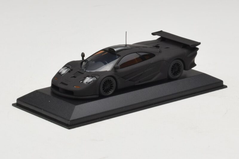 McLaren F1 GTR Longtail Svart Matt 1997 Minichamps 1:43 McLaren F1 GTR Longtail Svart Matt 1997 Minichamps 1:43 MCLAREN010 Metall