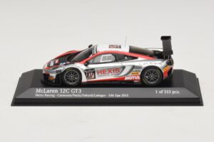 McLaren MP4-12C GT3 #107 Hexis Racing Cazenave / O. Panis 24 Hours of Spa 2013 Minichamps 1:43 437131397 Metall