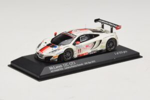 McLaren MP4-12C GT3 #11 Art Grand Prix Leclerc / Parisy 24 Hours of Spa 2013 Minichamps 1:43 437131311 Metall — bild 2 av 4