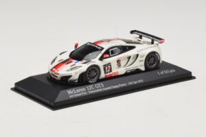 McLaren MP4-12C GT3 #12 Art Grand Prix Demoustier / Amado 24 Hours of Spa 2012 Minichamps 1:43 437121312 Metall — bild 2 av 4