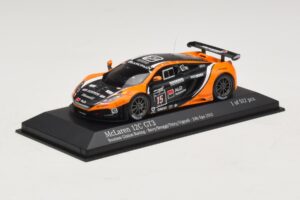 McLaren MP4-12C GT3 #15 Boutsen Racing Bovy / Broggi 24 Hours of Spa 2012 Minichamps 1:43 437121315 Metall — bild 2 av 4