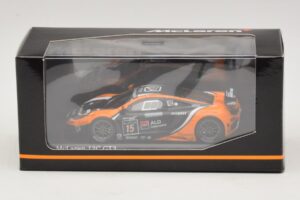 McLaren MP4-12C GT3 #15 Boutsen Racing Bovy / Broggi 24 Hours of Spa 2012 Minichamps 1:43 437121315 Metall — bild 4 av 4