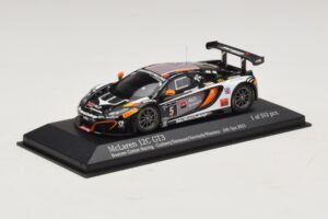 McLaren MP4-12C GT3 #5 Boutsen Racing Guilvert / Dermont 24 Hours of Spa 2013 Minichamps 1:43 437131305 Metall — bild 2 av 4