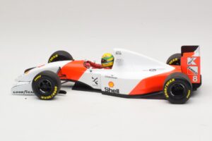 McLaren MP4/8 Ford #8 A. Senna Winner Japanese GP 1993 Minichamps 1:18 540931878 Metall — bild 4 av 7