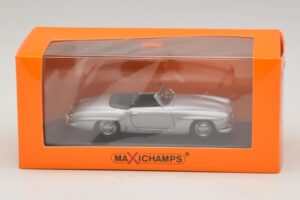 Mercedes 190 SL W121 Silver Maxichamps 1:43 940033130 Metall — bild 4 av 4