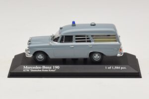 Mercedes 190 W110 Ambulans DRK Minichamps 1:43 400037270 Metall