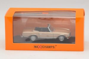 Mercedes 230 SL W113 Guld Metallic Maxichamps 1:43 940032230 Metall — bild 4 av 4