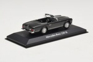 Mercedes 230 SL W113 Grå Maxichamps 1:43 94003231 Metall — bild 2 av 4