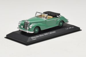 Mercedes 300S Cabriolet Grön Minichamps 1:43 430032335 Metall — bild 2 av 5