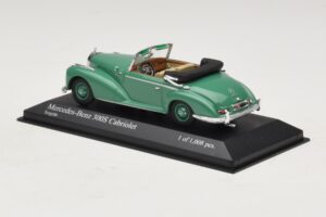 Mercedes 300S Cabriolet Grön Minichamps 1:43 430032335 Metall — bild 3 av 5