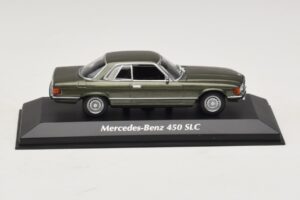 Mercedes 450 SLC C107 Mörkgrön Metallic Maxichamps 1:43 940033420 Metall
