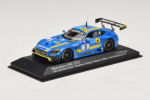 Mercedes AMG GT3 Black Falcon #9 Y. Buurman / M. Engel 24 Hours of Nurburgring 2016 Minichamps 1:43 437163009 Metall — bild 2 av 5