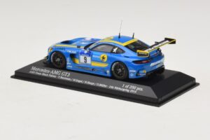 Mercedes AMG GT3 Black Falcon #9 Y. Buurman / M. Engel 24 Hours of Nurburgring 2016 Minichamps 1:43 437163009 Metall — bild 3 av 5