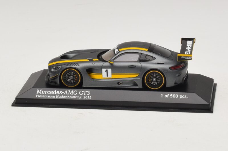 Mercedes AMG GT3 Presentation Hockenheimring 2015 Minichamps 1:43 Mercedes AMG GT3 Presentation Hockenheimring 2015 Minichamps 1:43 437163001 Metall