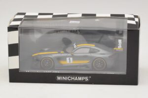 Mercedes AMG GT3 Presentation Hockenheimring 2015 Minichamps 1:43 437163001 Metall — bild 4 av 4