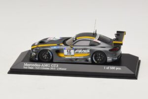 Mercedes AMG GT3 Test Team #16 VLN Winner 3 October 2015 Minichamps 1:43 437163016 Metall