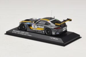 Mercedes AMG GT3 Test Team #16 VLN Winner 3 October 2015 Minichamps 1:43 437163016 Metall — bild 3 av 4