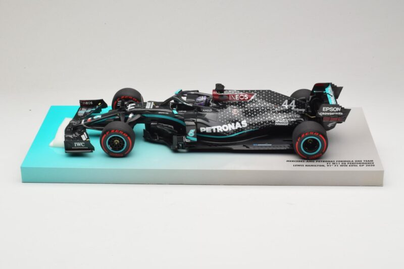 Mercedes AMG Petronas W11 EQ Performance #44 L. Hamilton 91st F1 Win Eifel GP 2020 Minichamps 1:18 113201144 Metall