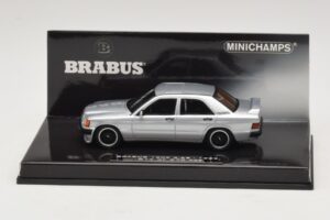 Mercedes Brabus 3.6S 190E W201 Silver Minichamps 1:43 437032604 Metall