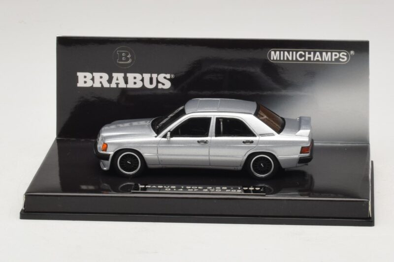 Mercedes Brabus 3.6S 190E W201 Silver Minichamps 1:43 437032604 Metall