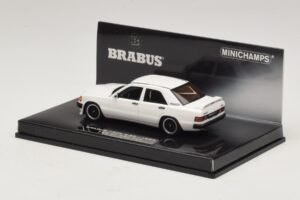 Mercedes Brabus 3.6S 190E W201 Vit Minichamps 1:43 437032602 Metall — bild 3 av 5