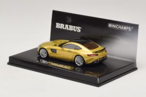 Mercedes Brabus 600 GT S C190 Guld Minichamps 1:43 437032522 Metall — bild 3 av 5