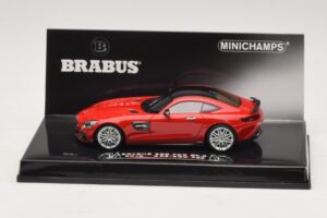 Mercedes Brabus 600 GT S C190 Röd Minichamps 1:43 437032521 Metall