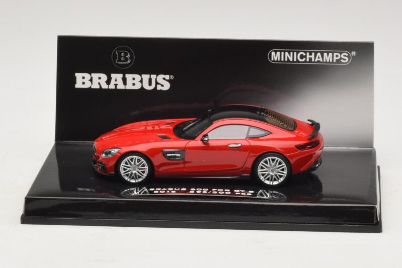 Mercedes Brabus 600 GT S C190 Röd Minichamps 1:43 437032521 Metall